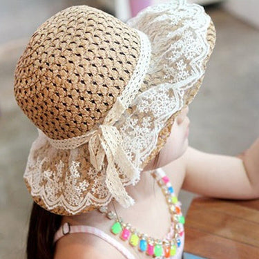 chapeau de paille bebe fille